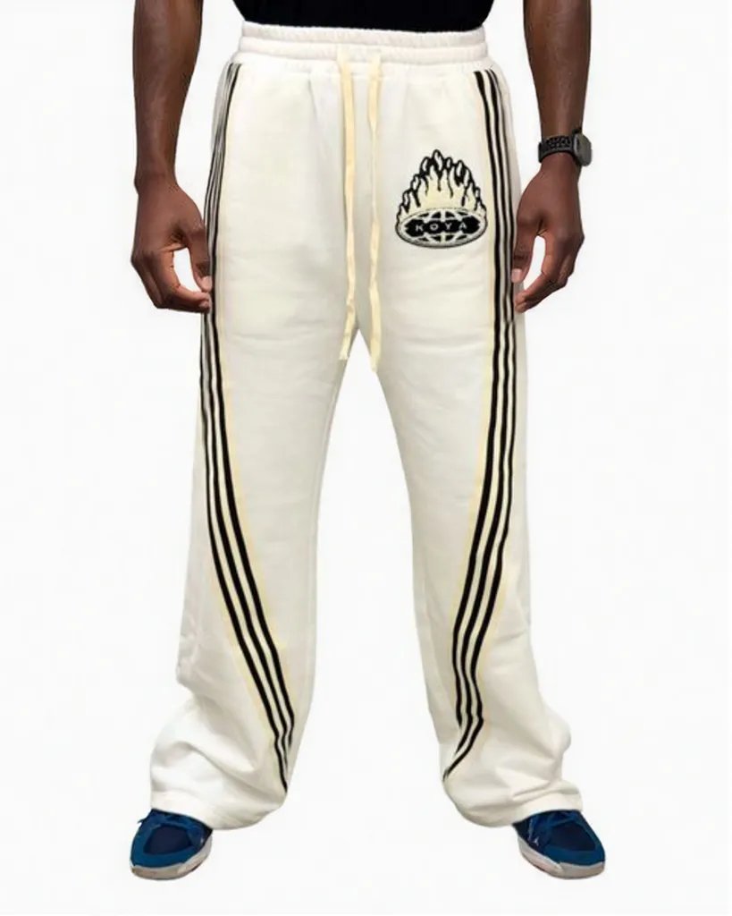 Stripped Sweatpant KSP02